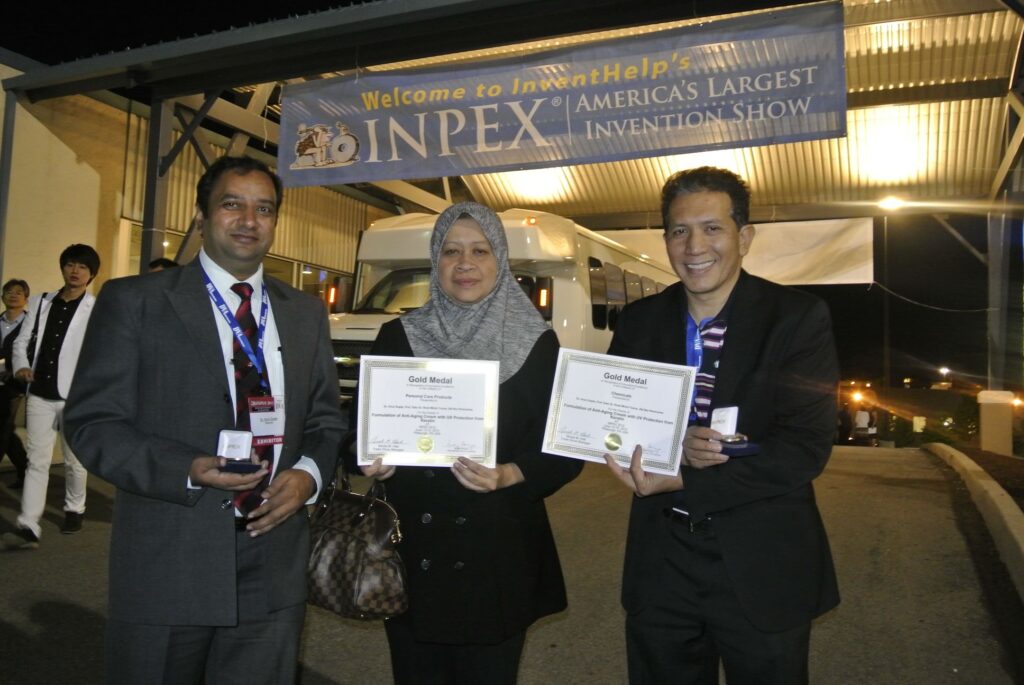 KeraGlow research recognition at an international exhibition