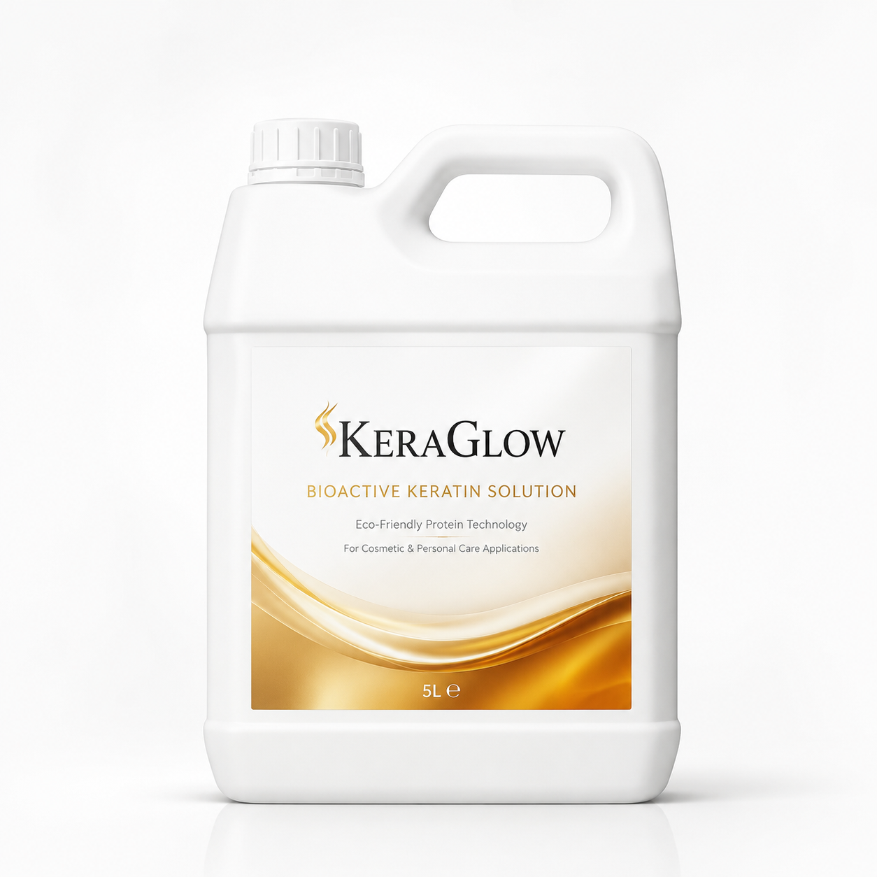 KeraGlow Bioactive Keratin Solution container